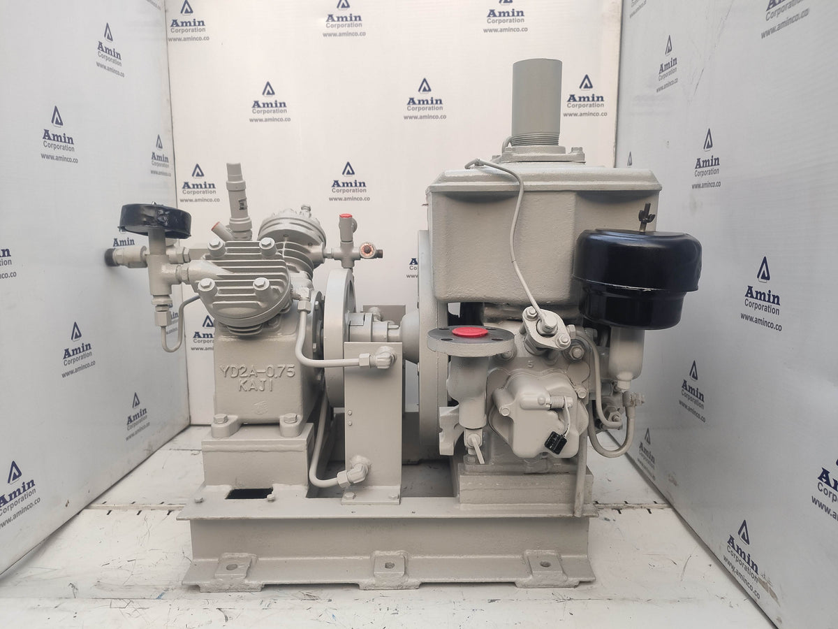 Yanmar Diesel Engine NF60 with Kaji YD2A-0.75 Compressor - Tested