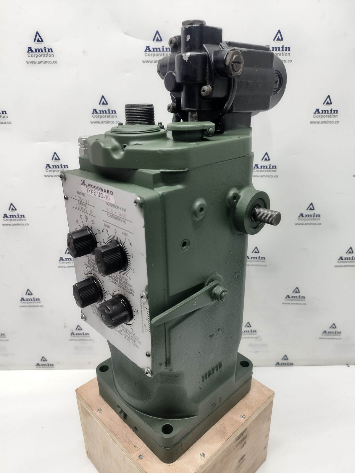 Woodward UG-10 Governor P/N: A8526-524 RPM: 738-1458