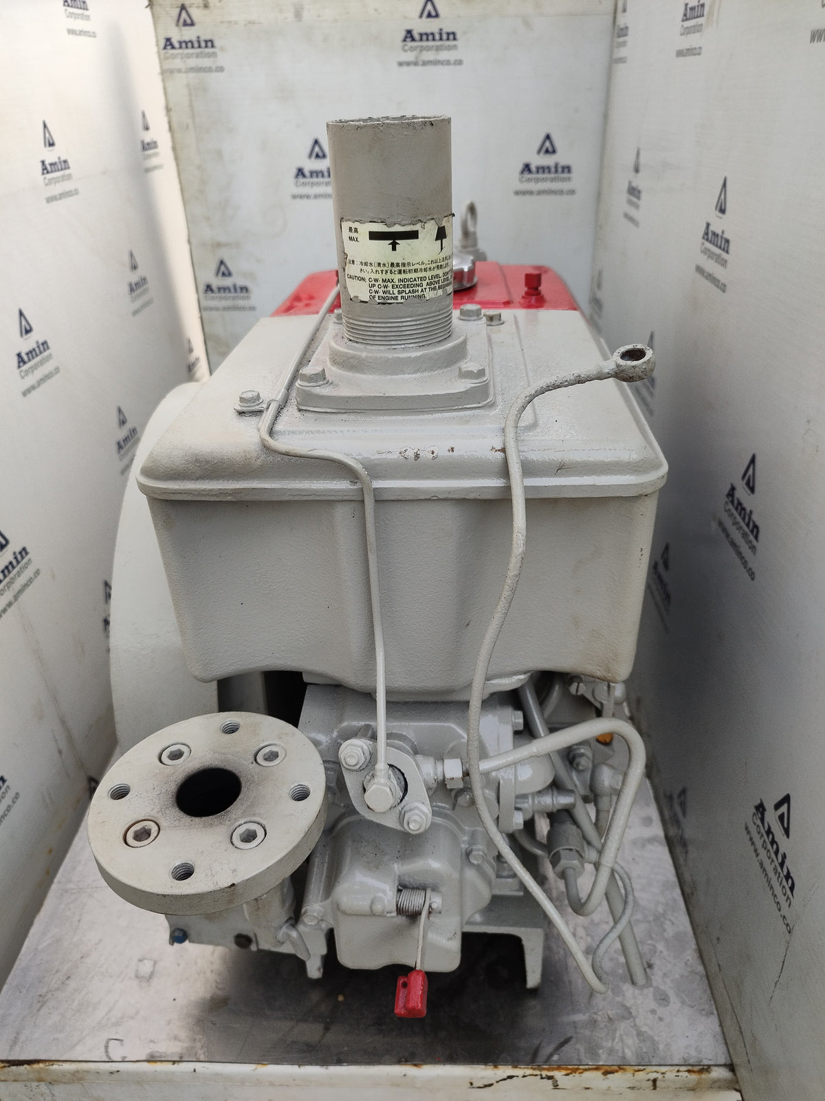 Yanmar Diesel Engine NF60 with KSC3N-V Emergency Air compressor - Tested