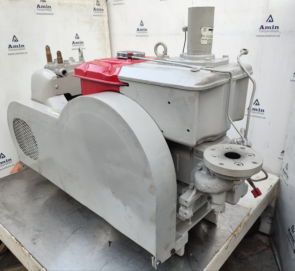Yanmar Diesel Engine NF60 with KSC3N-V Emergency Air compressor - Tested