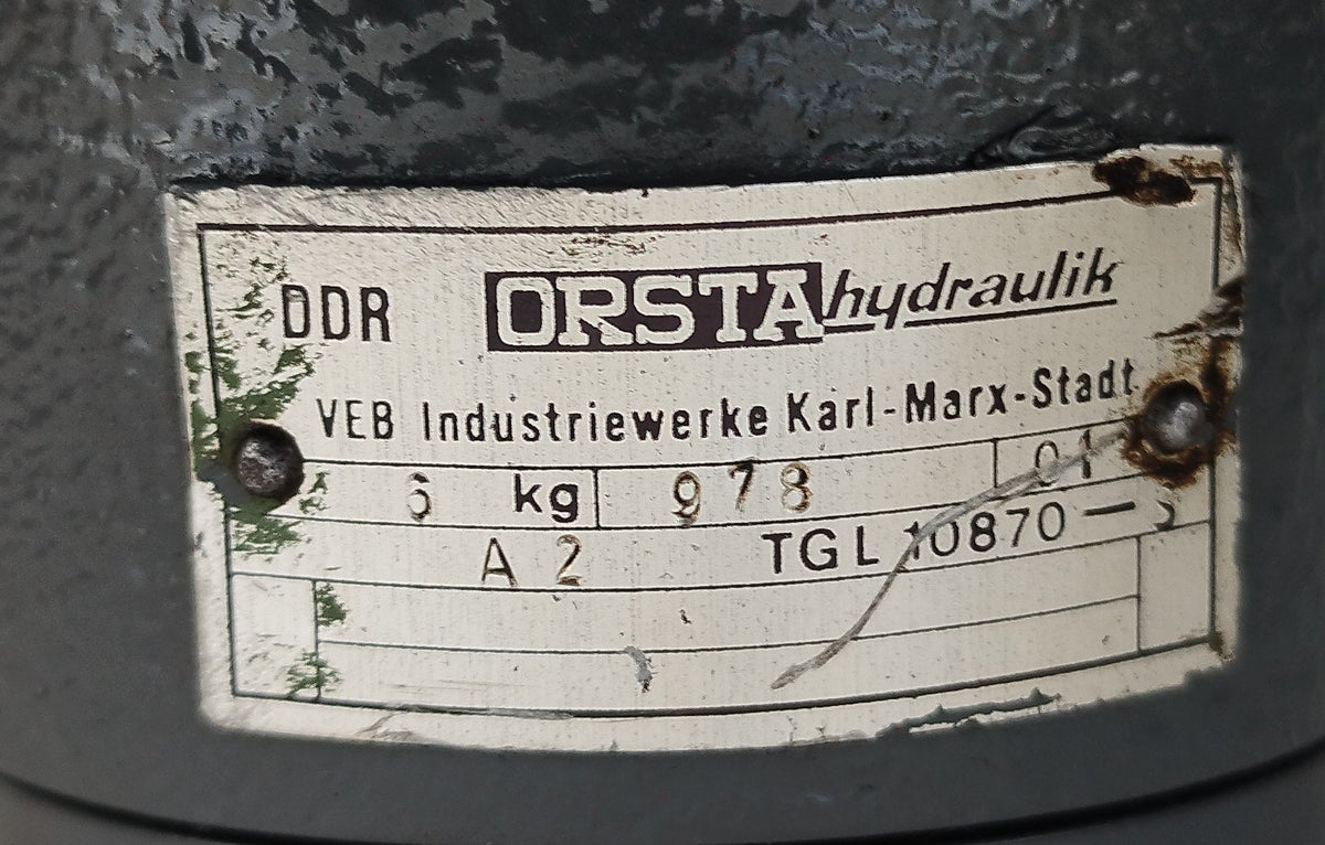 Orsta BD12.5/32L TGL 10868 Radial Piston Pump