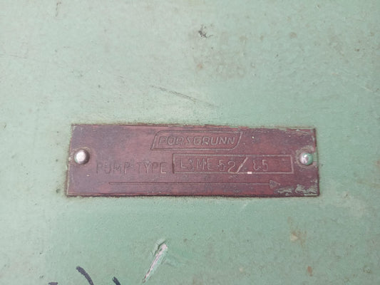 Porsgrunn Steering gear pump type: L3ME 52/85