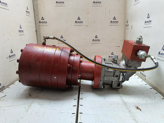 Parker F12-040-MS-SV-S-000-000-0 Hydraulic Motor Part No.: 3799532 with Gear box