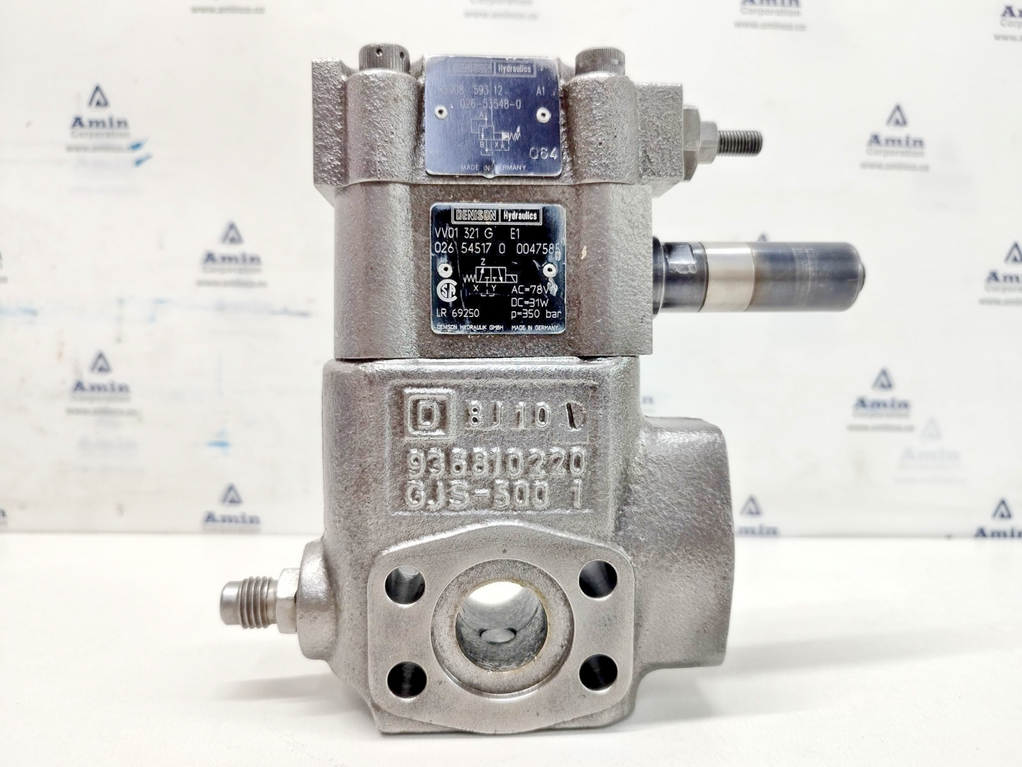 Denison Hydraulics R5V08-593-12-A1 Relief Valve + VV01 321 G E1 valve