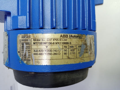 IMO ACD 025L6 IVBP Triple screw pump Complete with Motor - Refurbished Tested