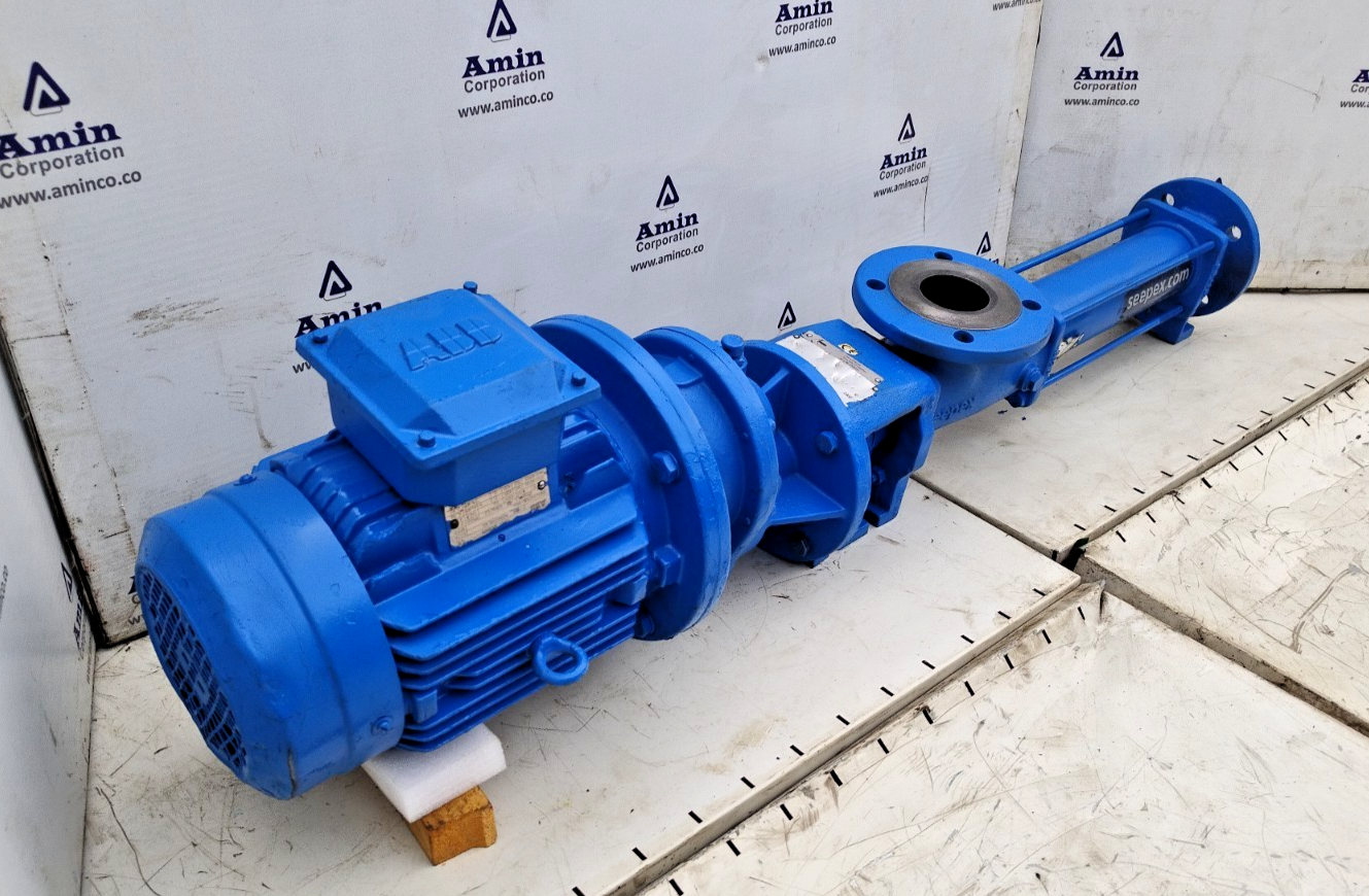 Seepex BN 5-6L Progressive Cavity Single Screw Pump With Motor - Tested