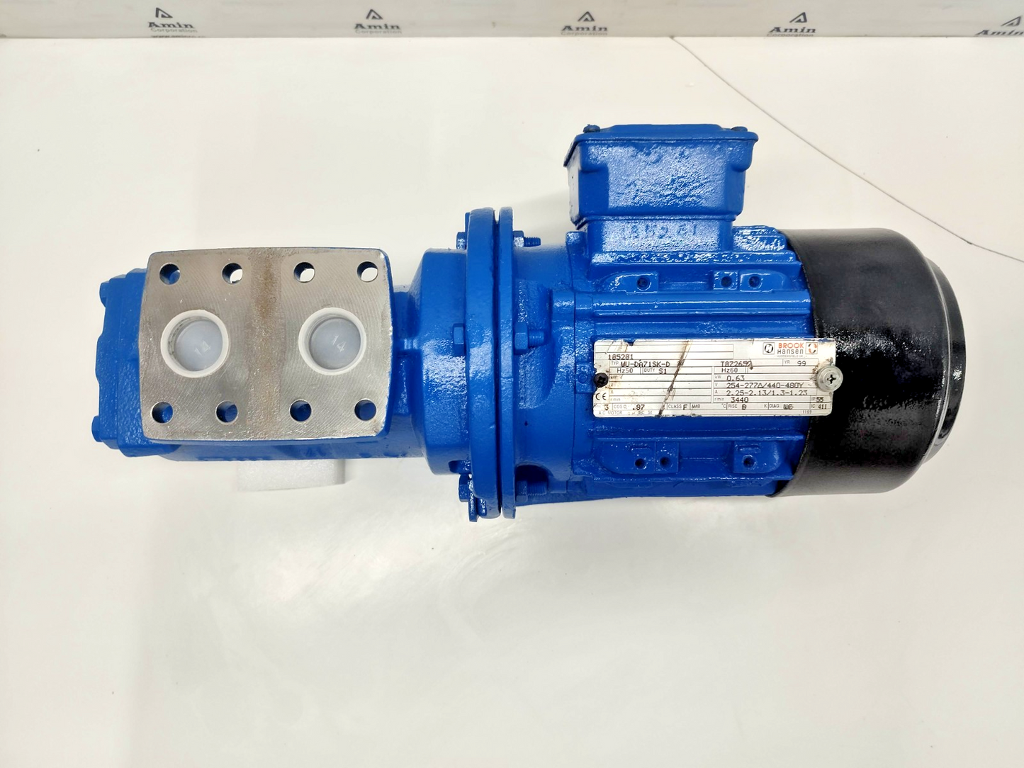 IMO ACP 025N6 NVBP Triple Screw Pump with 0.63kw, 60hz, 3440rpm - Refurbished