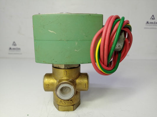 ASCO RED-HAT 8320G184 1/4'' 3-WAY SOLENOID VALVE - NEW