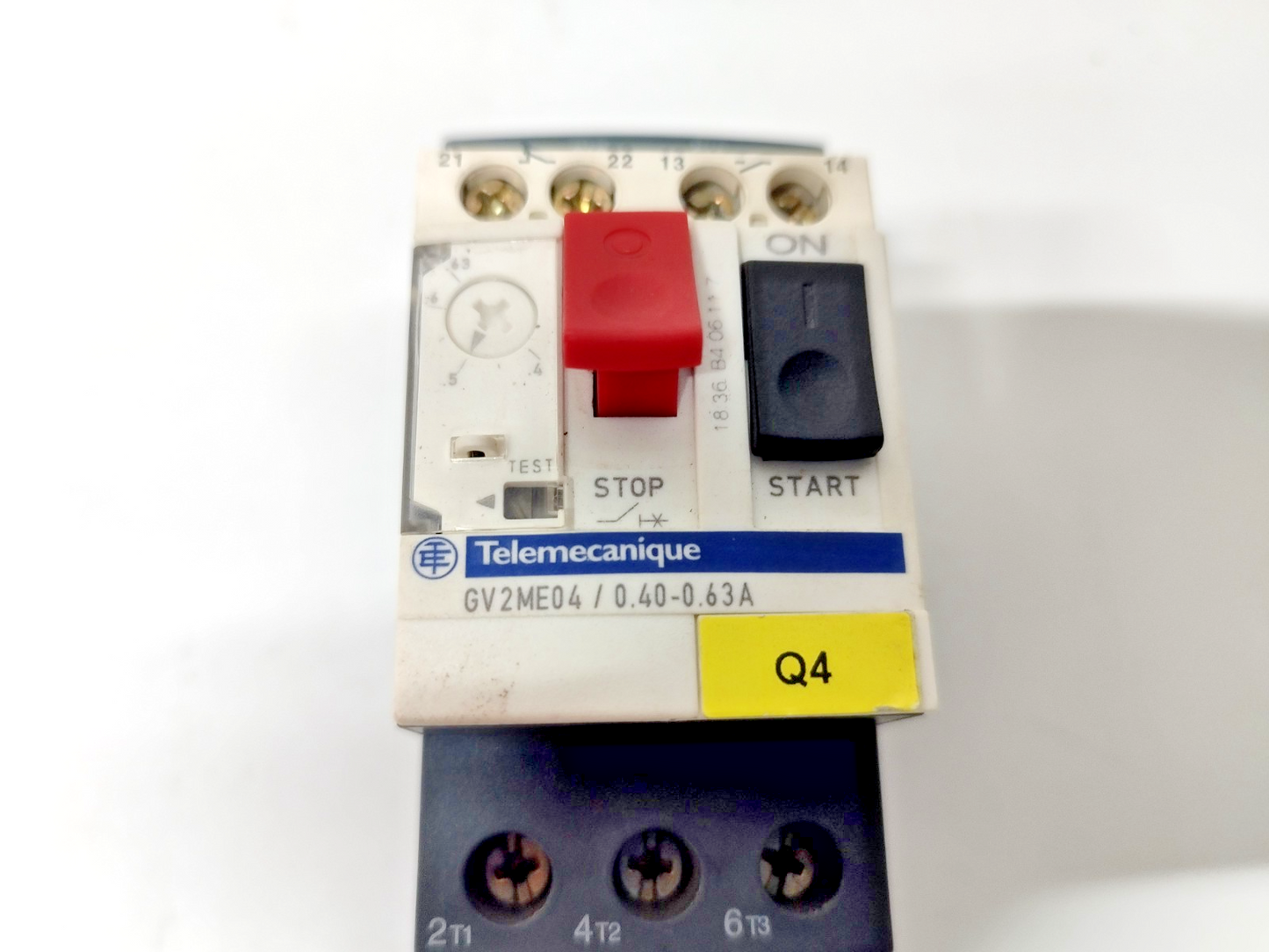 Telemecanique GV2ME04/0.4-0.63A Motor Circuit Breaker