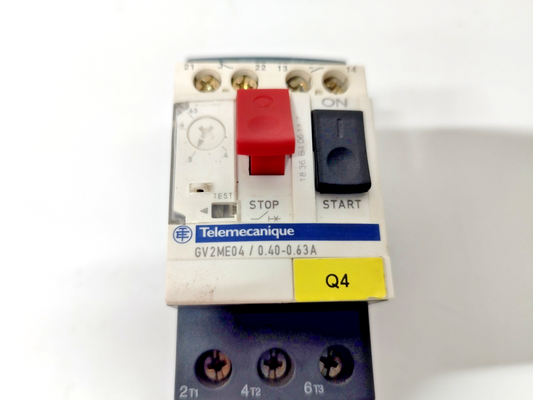 Telemecanique GV2ME04/0.4-0.63A Motor Circuit Breaker