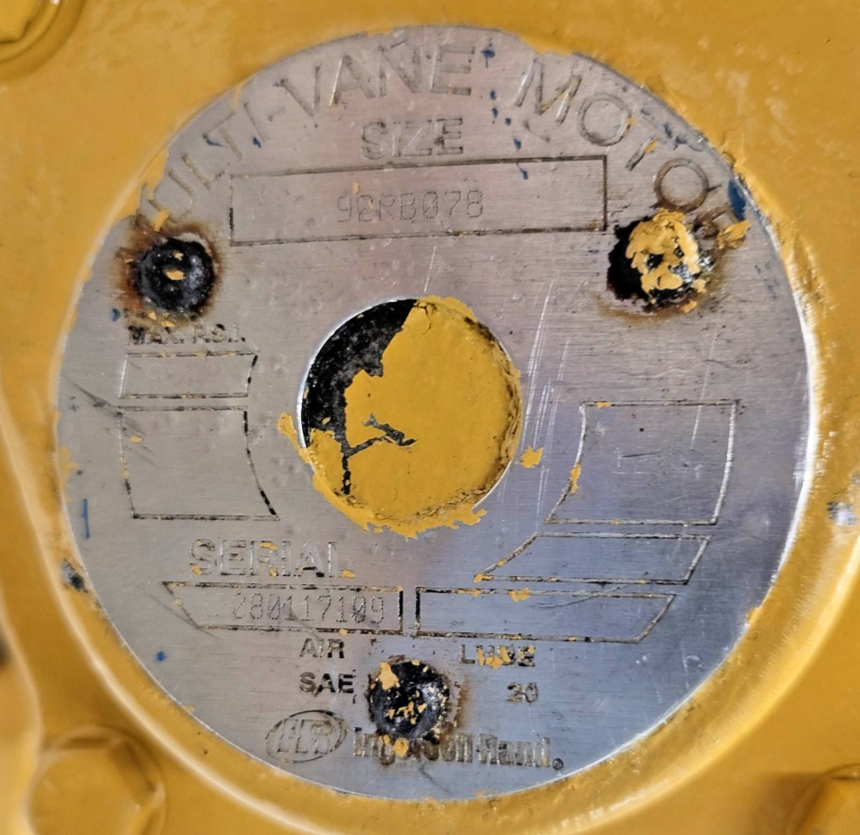 Ingersoll Rand 92RB078 Multi-vane Air motor 7.9HP - Tested