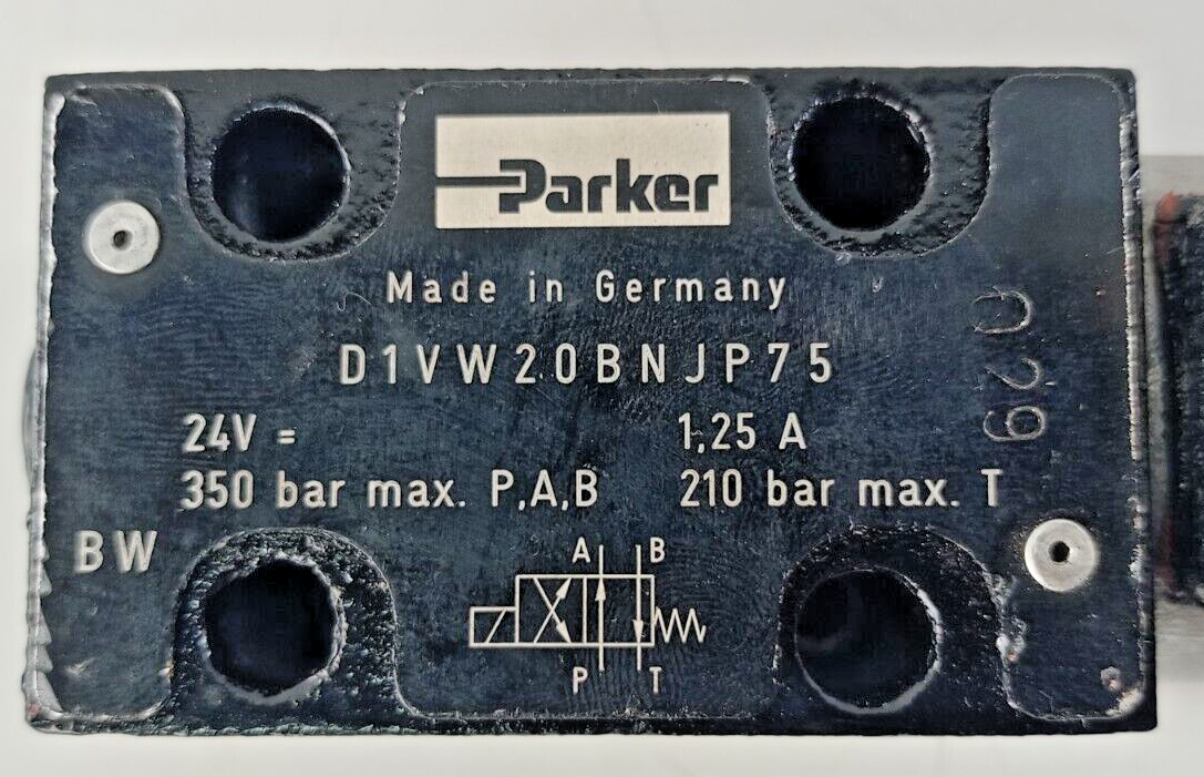 Parker D1VW20BNJP75 Hydraulic directional control valve