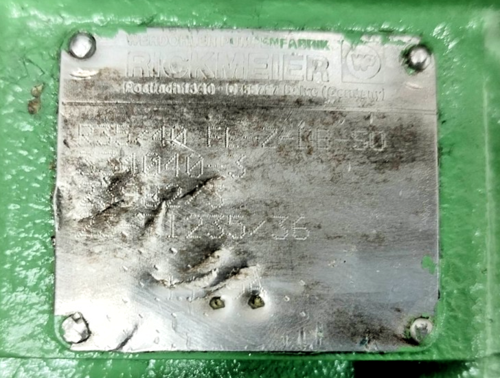 Rickmeier R35/40 FL-Z-DB-SO Hydraulic gear pump - Pressure Tested