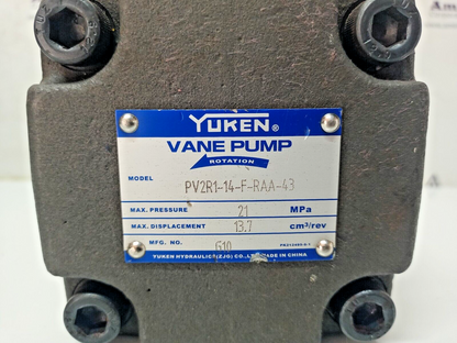 YUKEN PV2R1-14-F-RAA-43 Hydraulic Vane pump - New