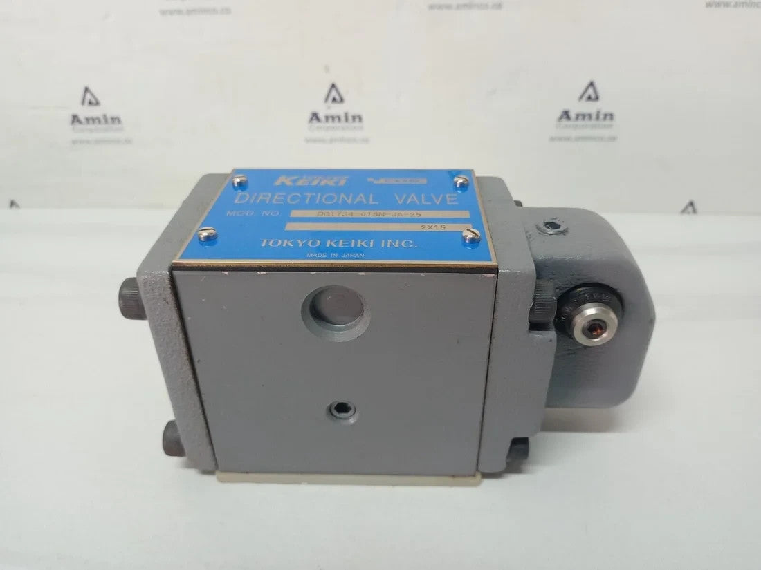 Tokyo Keiki Tokimec DG17S4-016N-JA-25 Directional control valve - NEW