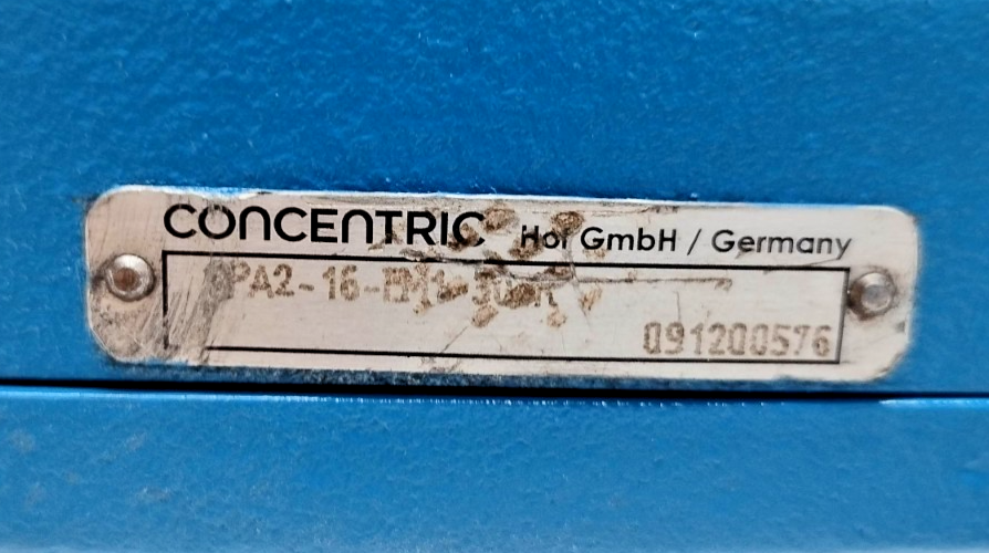 Concentric GPA2-16-EM1-30-R Hydraulic Internal Gear Pump - Pressure tested #2