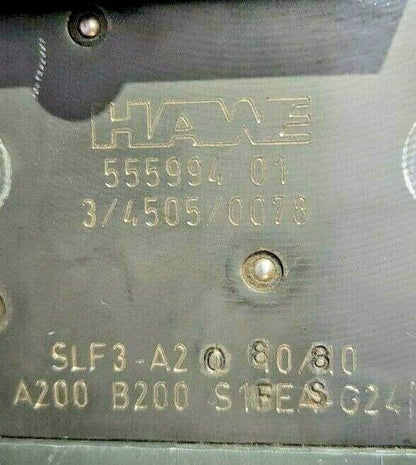 Hawe SLF3-A2 L 80/80 A200 B200 S1FEAS G24 Proportinal Directional Valve