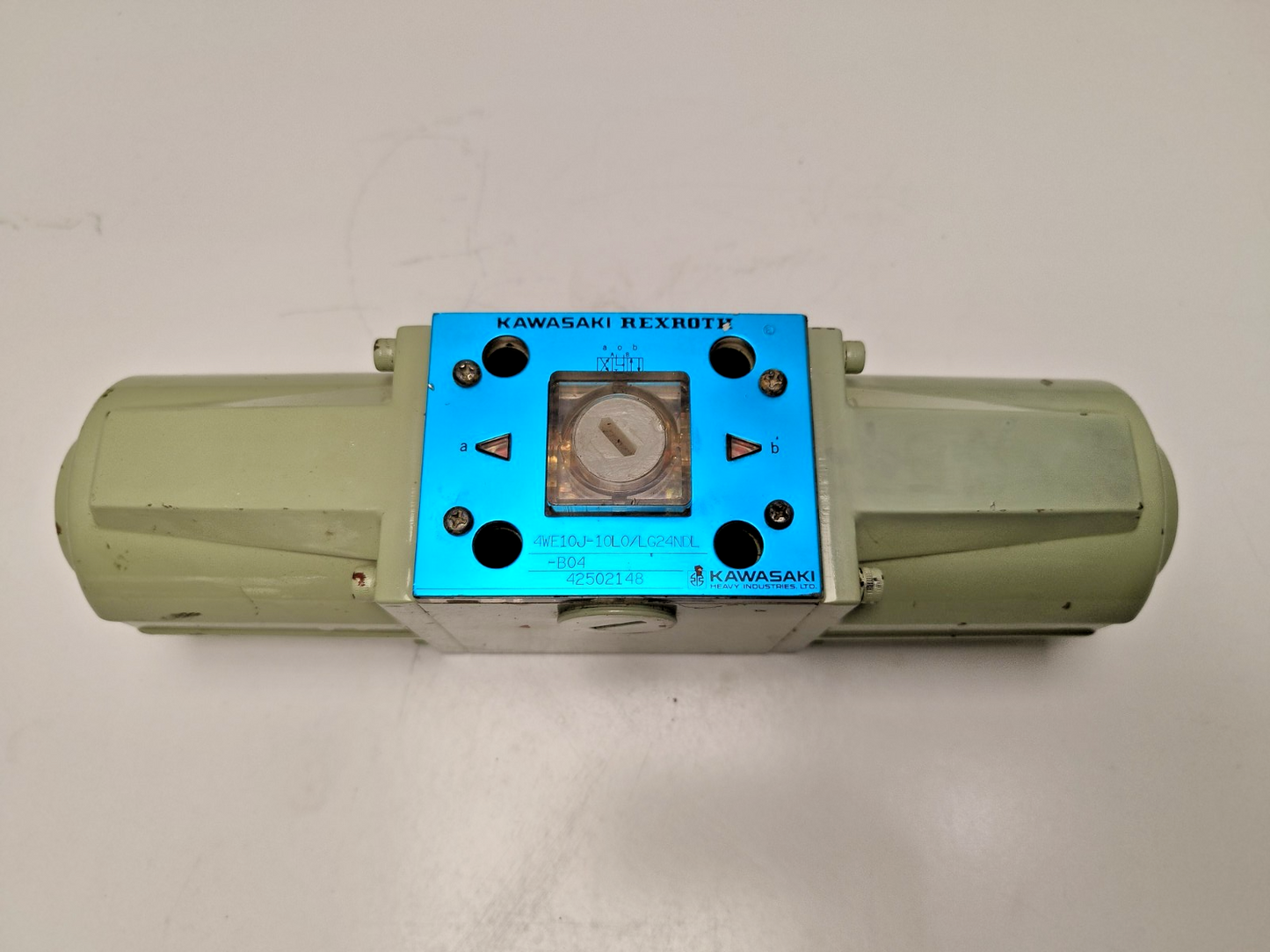 KAWASAKI REXROTH 4WE10J-10L0/LG24NDL-B04 Solenoid Directional Valve - NEW #3