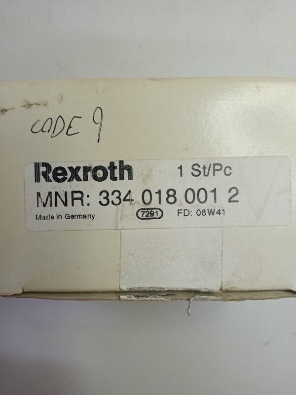 Rexroth 3340180012 Pneumatic Valve Repair kit -NEW