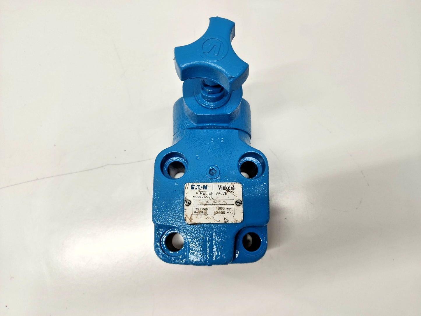 Eaton Vickers CG-06-C-10 Pressure Relief Valve CG06C10 Range: 500-2000psi