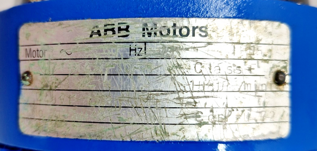 Imo ACD 025L6 IVBP Triple screw pump with 0.33kw, 1080rpm, 60hz Motor - Tested