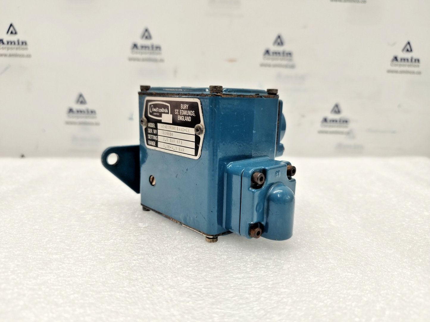 Amot Controls 4140CR1H11AA0-EE Range: 0.28-4.3 bar Pressure Switch - NEW