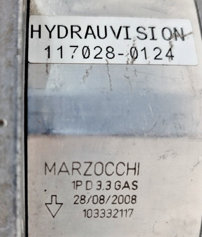 Marzocchi 1PD3.3GAS Hydraulic Gear Pump - NEW