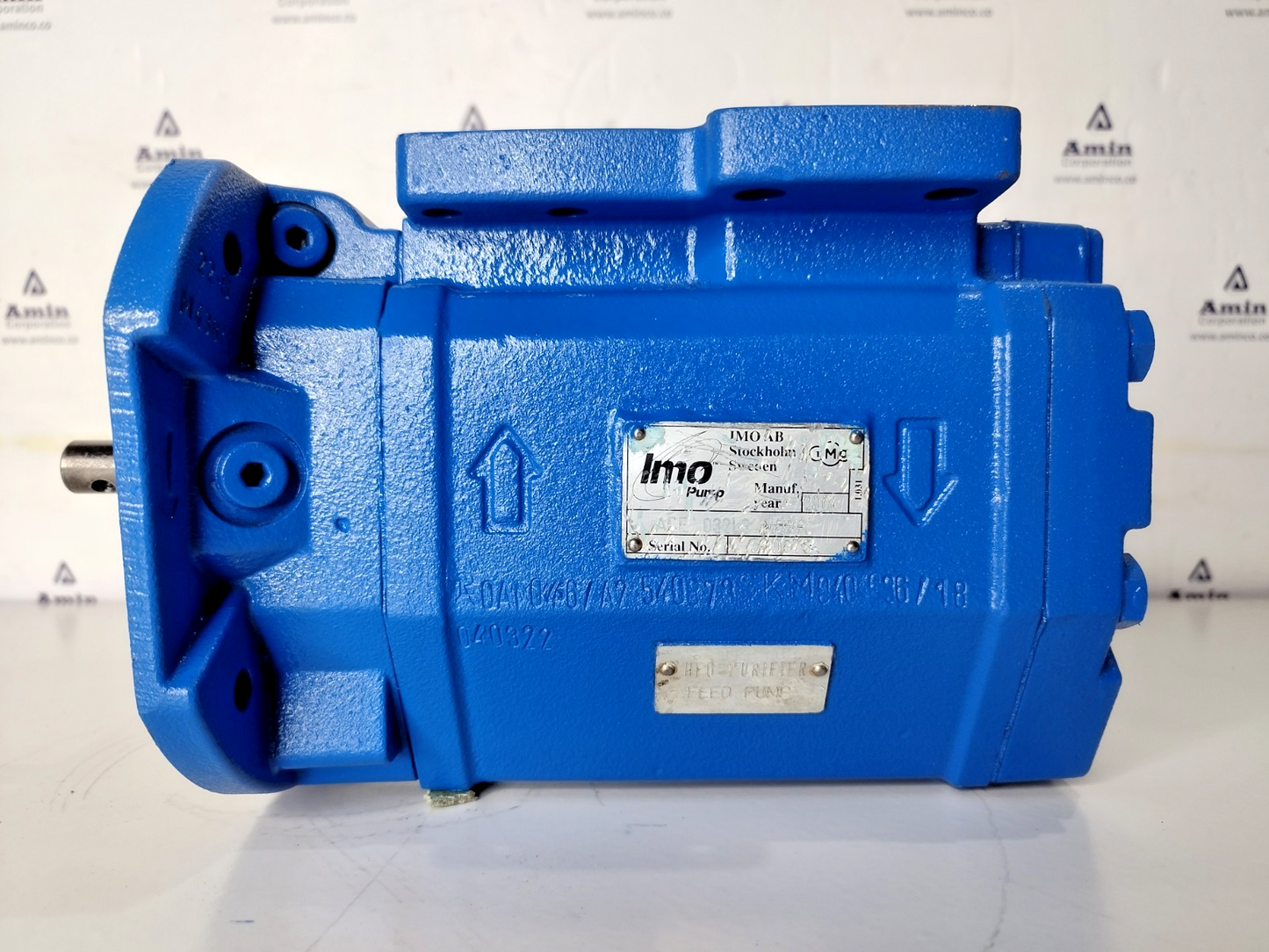 IMO Pump ACE 032L3 NQBP Triple screw Pump - Refurbished & Tested