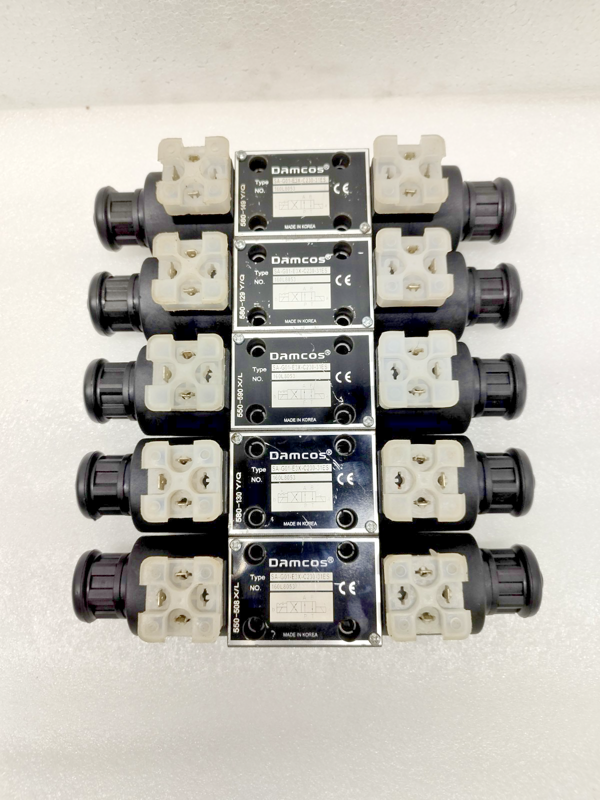 Damcos SA-G01-E3X-C230-31ES Directional control valve 160L8053 - NEW #3