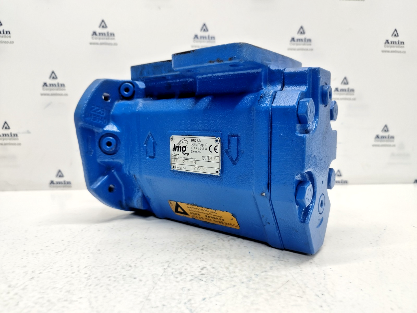 IMO Pump ACE 032N3 NTBP Triple screw Pump Mfg. 2019 - Refurbished & Tested