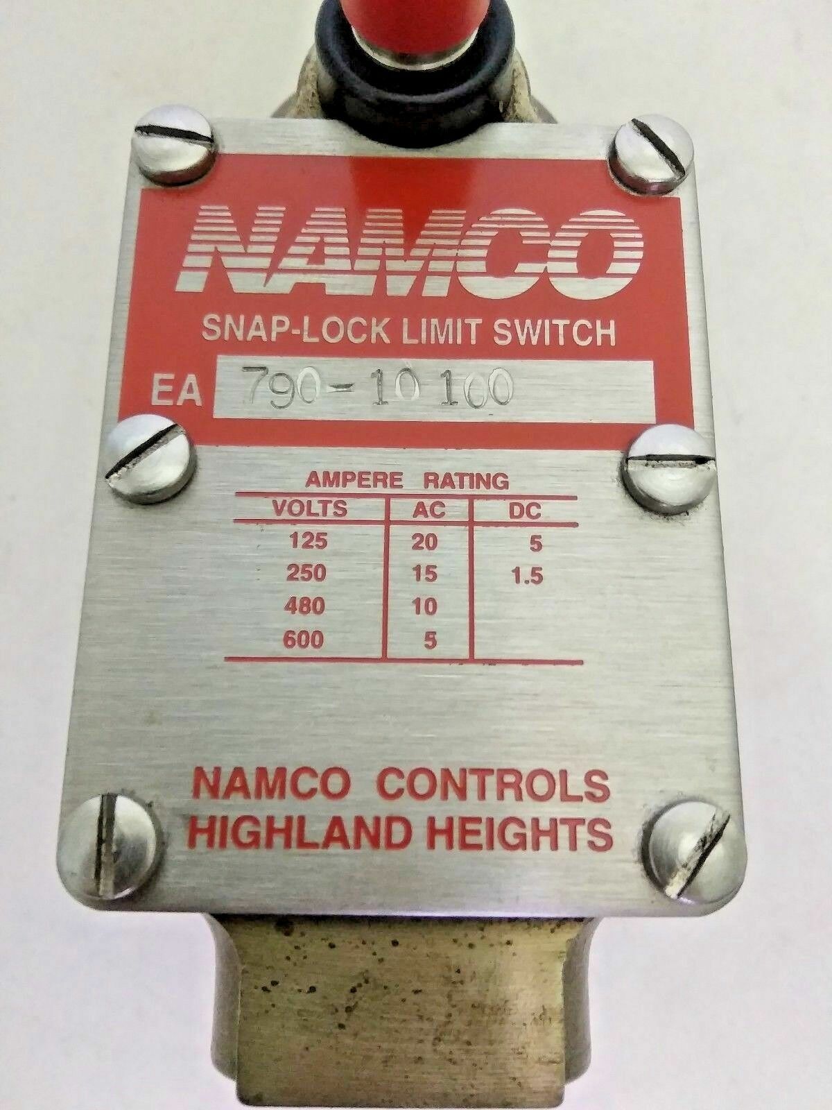 NAMCO EA 790-10100 SNAP-LOCK LIMIT SWITCH - NEW