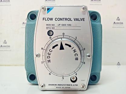 Daikin JF-G03-105-16 Flow Control Valve - NEW