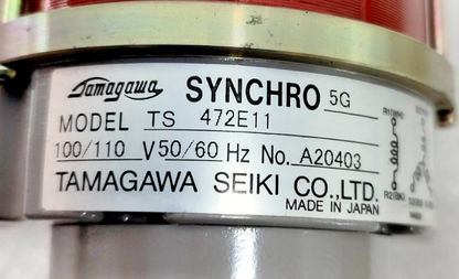 Tamagawa Synchro Motor TS472E11, 100/110V, 50/60 Hz - NEW