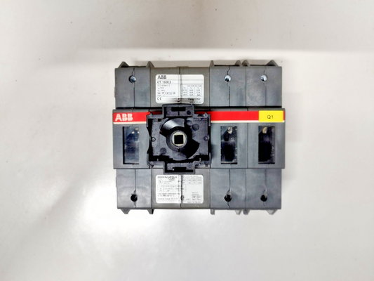 ABB OT160E3 Disconnect Switch Panel Mount 600VAC 125A