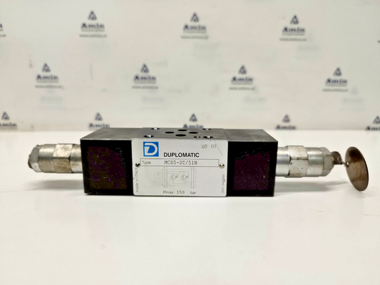 Duplomatic MCD5-DT/51N Direct operated Pressure Relief Valve 350bar Max. - NEW