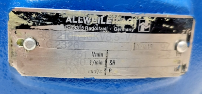 Allweiler S3F210 R46KV8.5-W1 Triple screw pump - Refurbished & Tested