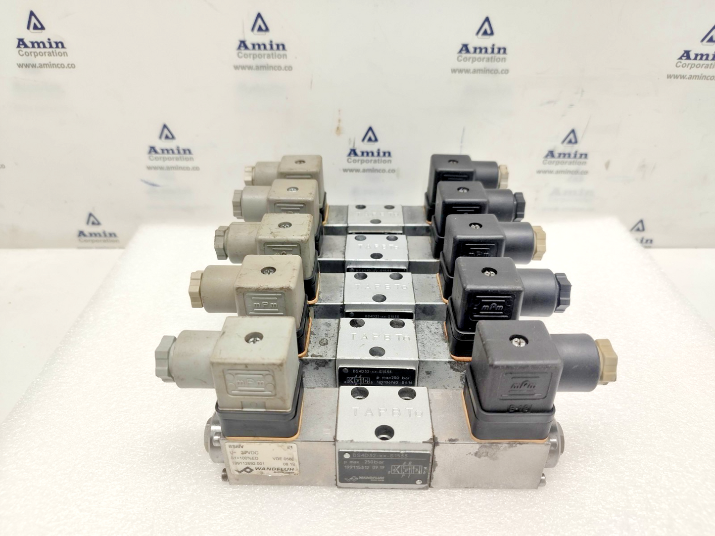 Wandfluh BS4D32-XX-S1533 Solenoid Valve 250bar max, 24VDC