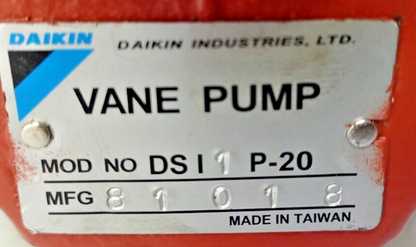 Daikin DSI1P-20 Hydraulic vane pump - New