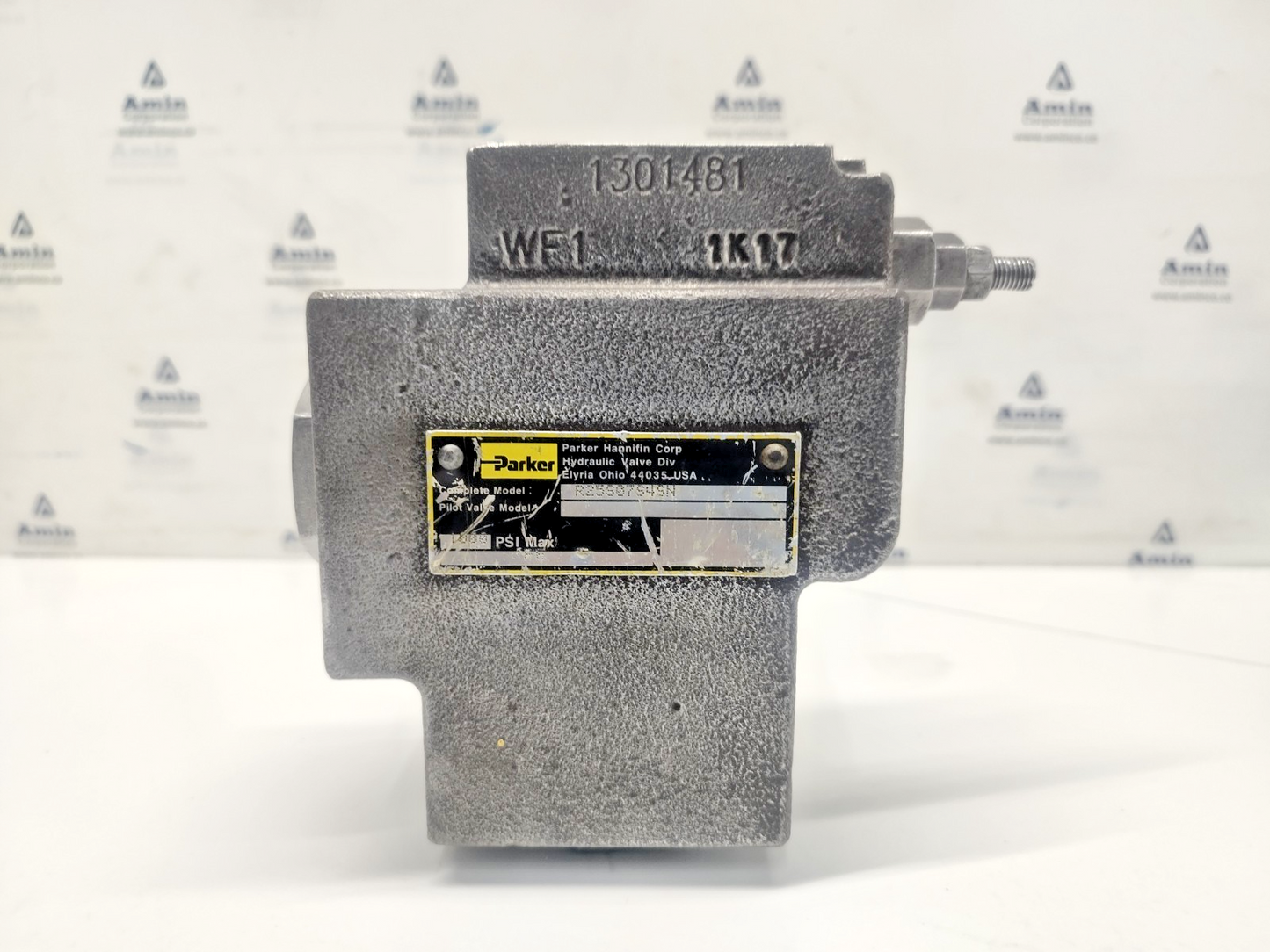 Parker R25S07S4SN Hydraulic Pressure Control Valve - NEW