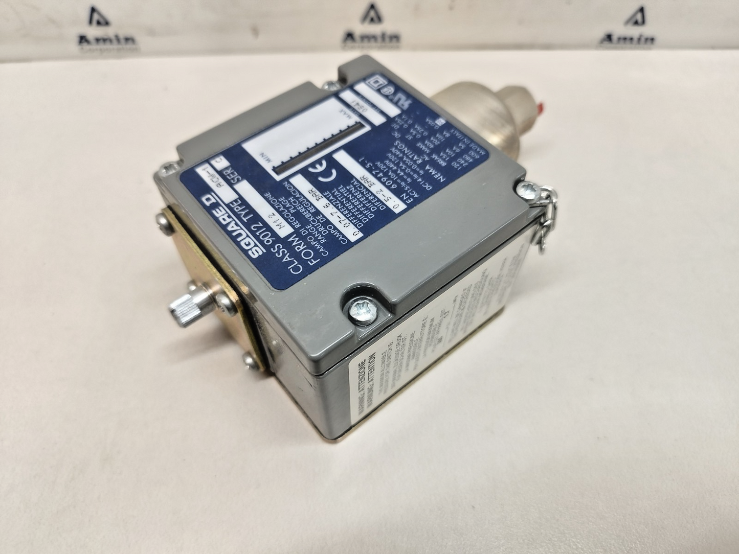 SQUARE D Class: 9012 ACW-1 Form: M12 Ser.: C Pressure Switch - NEW