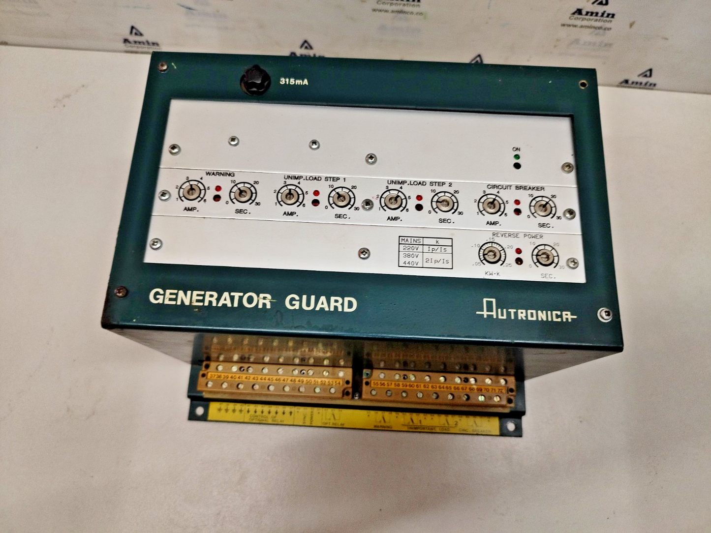 Autronica AK-35/3 Generator Guard 315mA