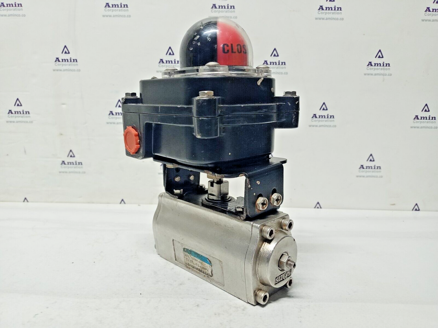 SLT 10-SR-45 Pneumatic Actuator 0.5-1Mpa with APL312N Limit Switch box - TESTED