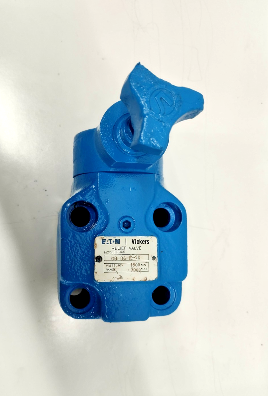 Eaton Vickers CG-06-F-10 Pressure Relief Valve CG06F10 Range:1500-3000 psi
