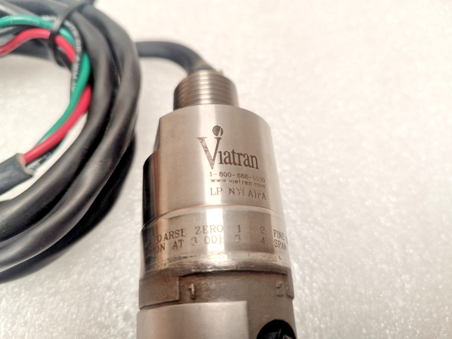 Viatran 5715BHSX818 Model 571 Pressure Transmitter 0-7500 PSIS -NEW