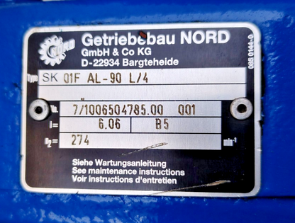 Allweiler AEB1E 100 Progressive cavity single screw pump - Pressure Tested #2