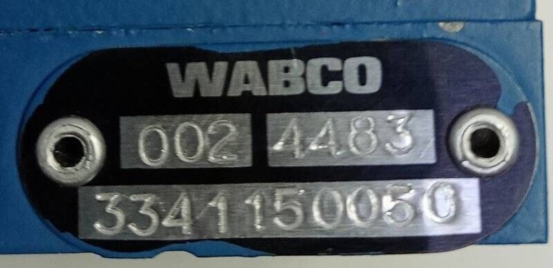 Wabco 3341150050 Pneumatic Valve - New