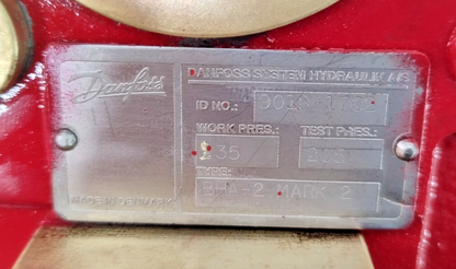 Danfoss BHA2-MARK 2 Actuator P/N: 9018-1762 - Pressure tested