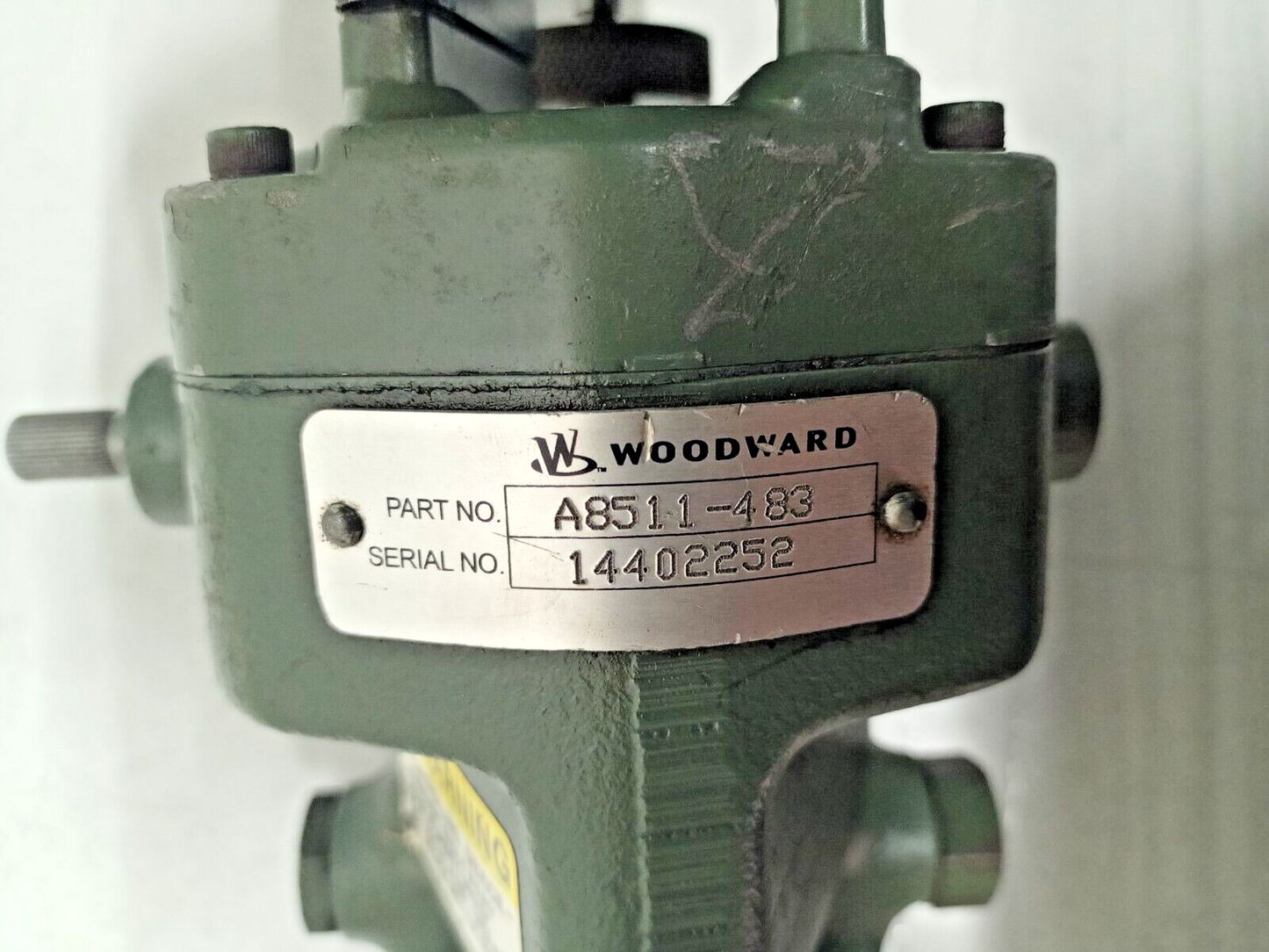 Woodward Governor Part No.: A 8511-483 #2