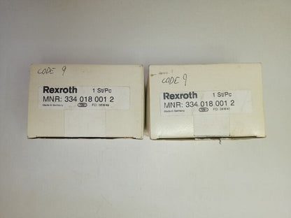 Rexroth 3340180012 Pneumatic Valve Repair kit -NEW