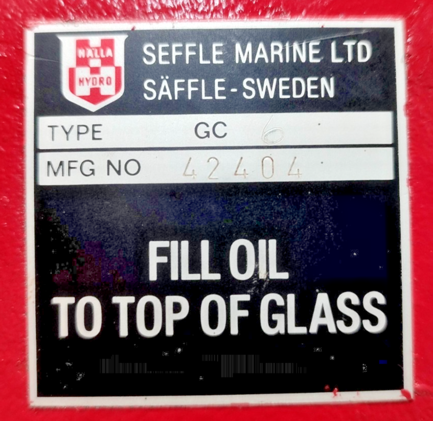 Seffle Marine GC-6 hydraulic impulse unit